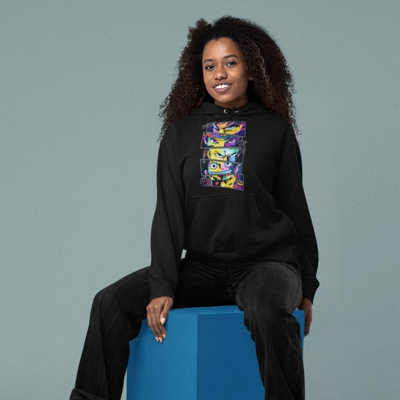 CREATIVE  ANIME NEW - DESIGN:: UNISEX CUSTOM HOODIE - Picture 5 of 10